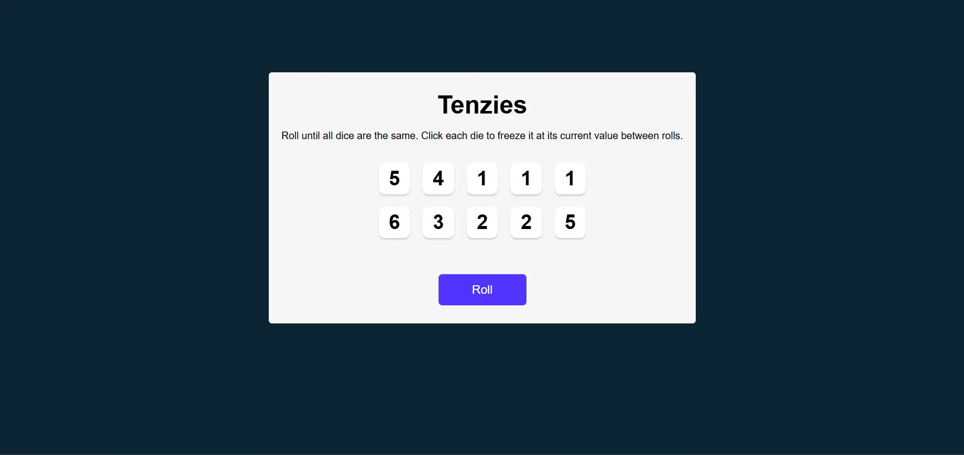 Tenzies